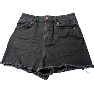 Zara Black Jean Shorts for Women
